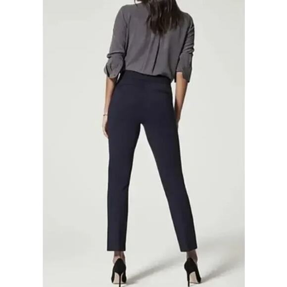 Spanx SPANXsupersmooth PerfectFit Ponte Slim‎ Straight Pant in Navy Size 1X - Picture 2 of 11